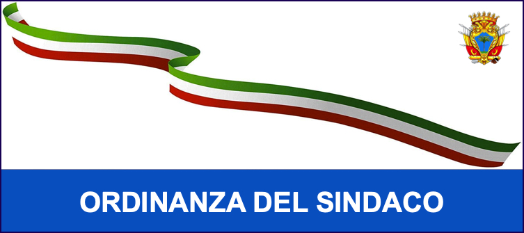 ORDINANZA DEL SINDACO N. 50/2023